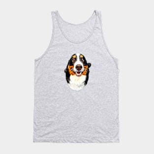 Bernese Mountain Dog JUST SO HAPPY! Tank Top